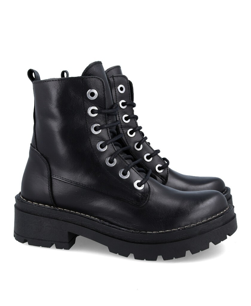 Catchalot 6456 Heeled and platform military boots