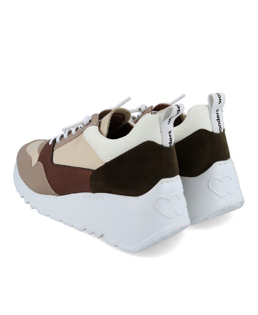 Wonders Suki E-6730 Casual wedge sneaker