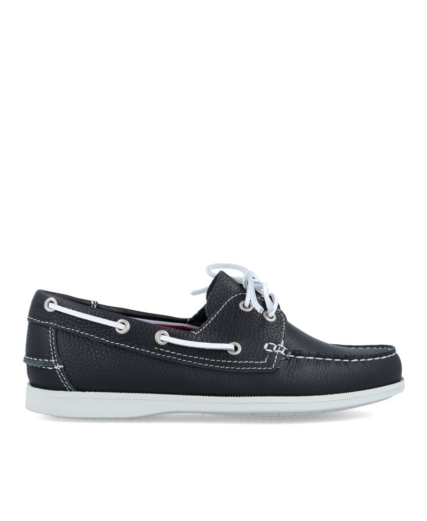 Catchalot 107 Men's navy blue boat shoes