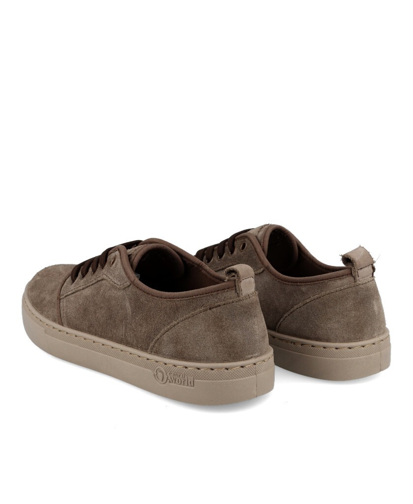 Natural World Miso 6761 Men's suede sneakers
