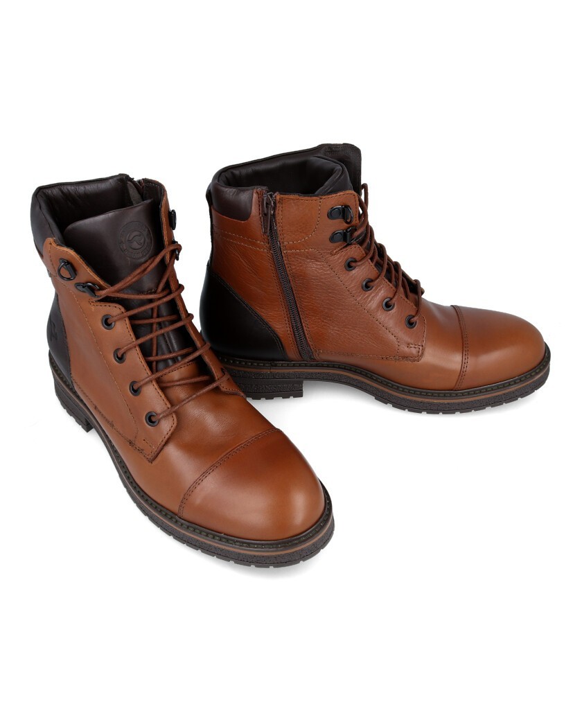 Botines militares marrones hombre Kangaroos 491