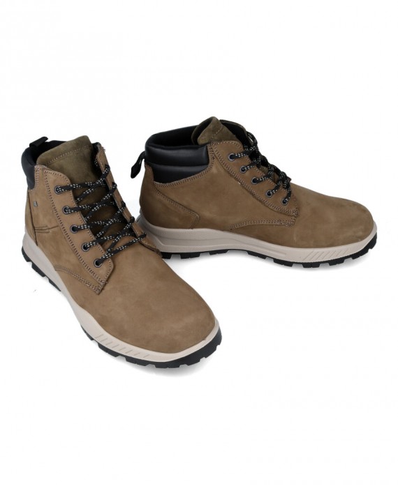 Imac 452208 Casual leather boots with laces