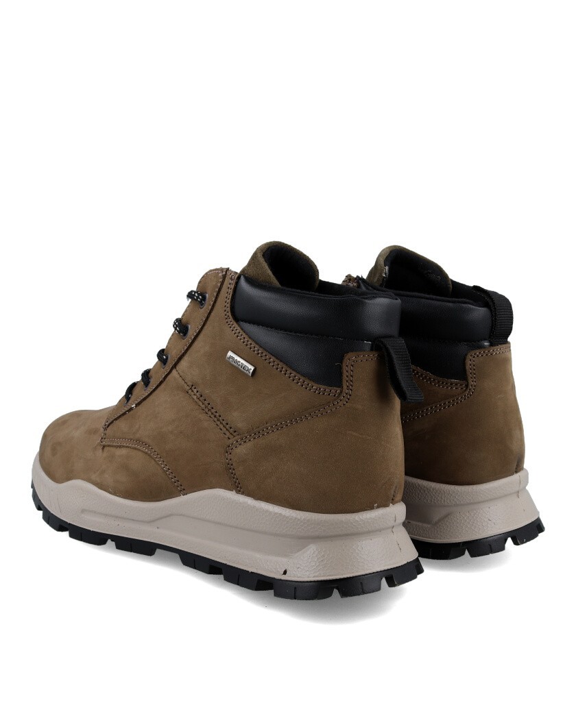 Botas casuales de piel con cordones Imac 452208