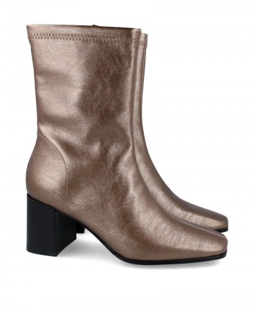 D'Angela DRB25242 Elegant metallic ankle boots