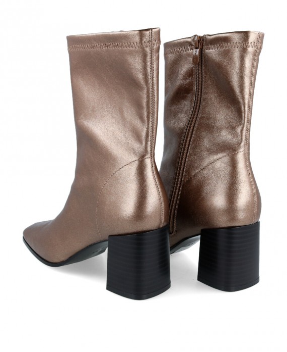D'Angela DRB25242 Elegant metallic ankle boots