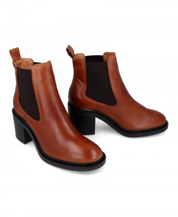 Catchalot IB-2397 Leather Chelsea boots for women