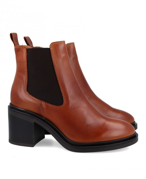 Catchalot IB-2397 Leather Chelsea boots for women