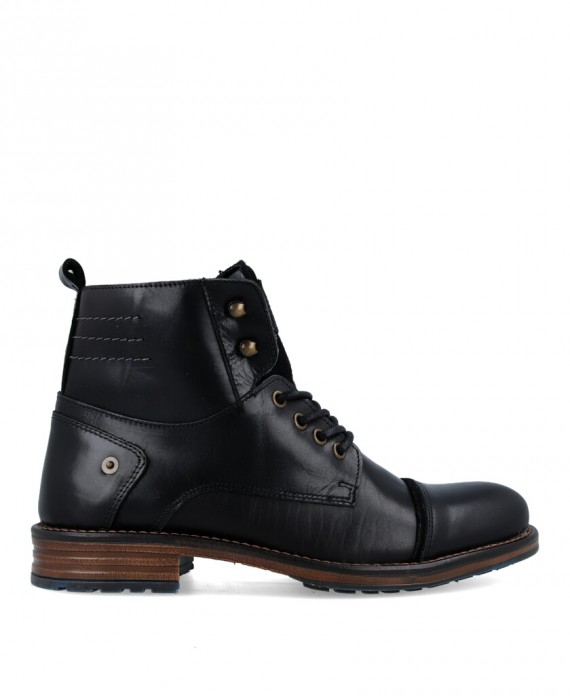 Catchalot CLIF Men's versatile black ankle boots