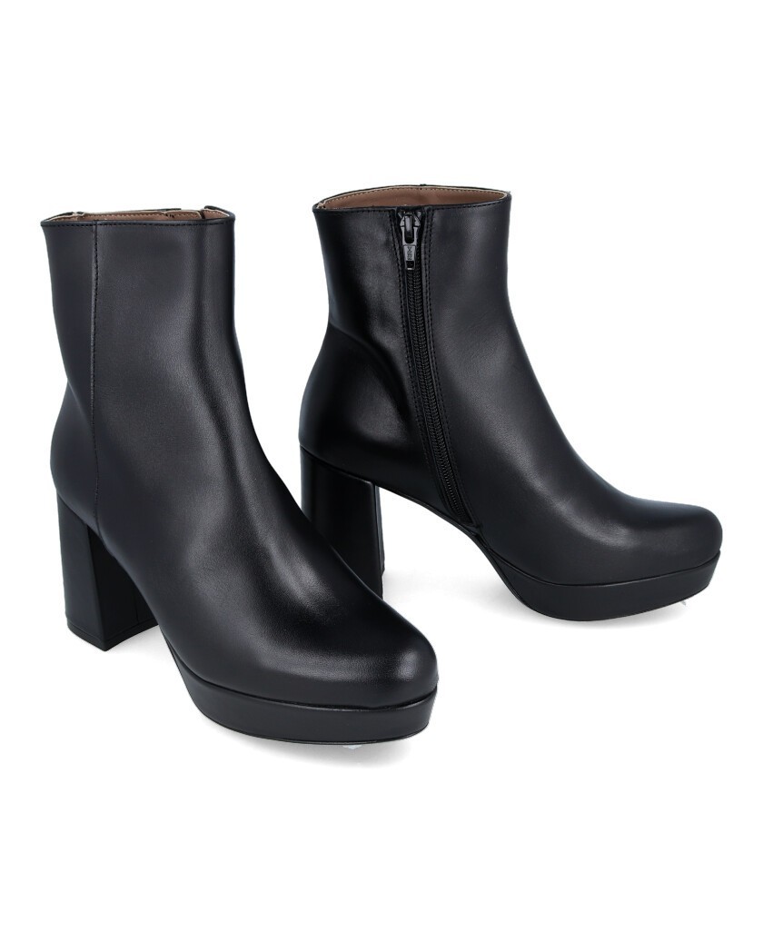 Botín piel negro Patricia Miller Oslo 6180