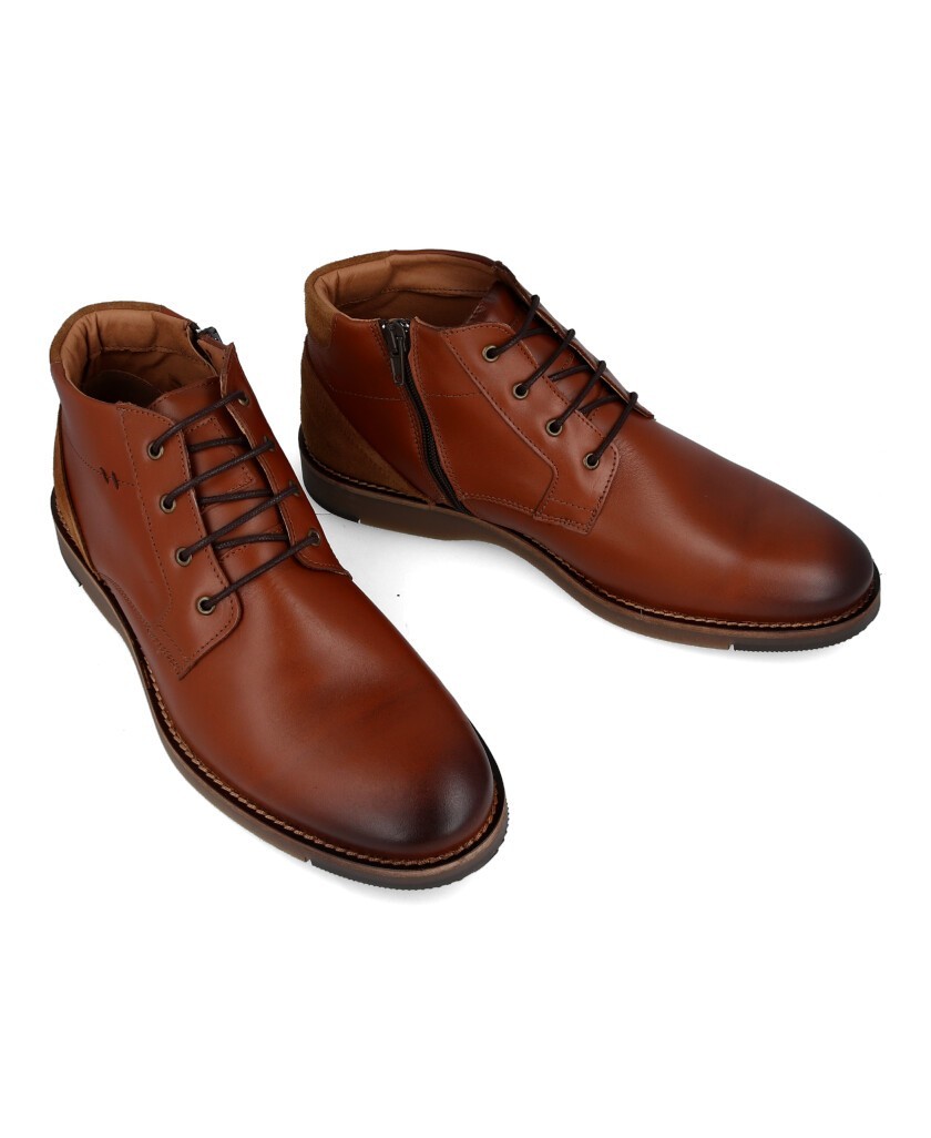 Catchalot JAV 020 Leather lace-up ankle boots