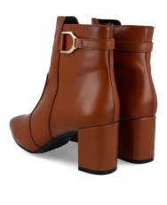Kissia 778 Casual leather ankle boots with buckle Kissia 778 Casual leather ankle boots with buckle