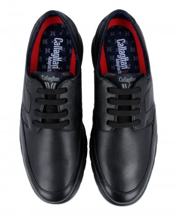 Zapatos negros cordones hombre Callaghan 548607.1