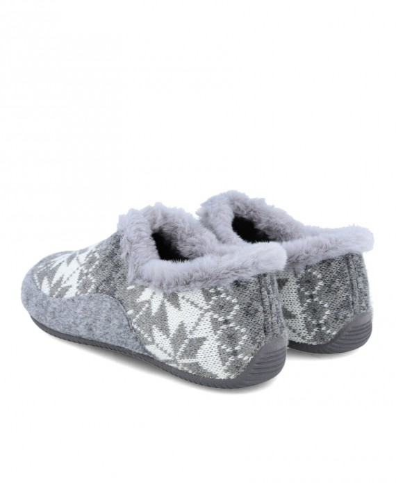 Garzón 15750.323 Gray winter house slipper