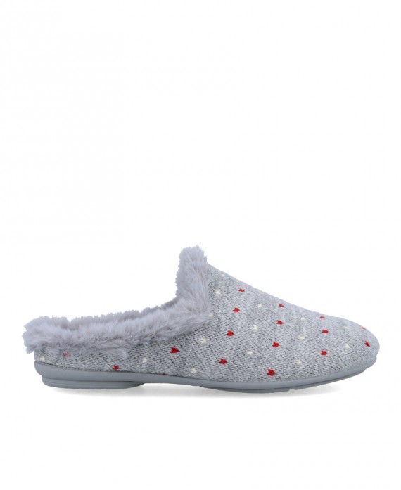 Garzón 5000.361 Gray house slippers for women