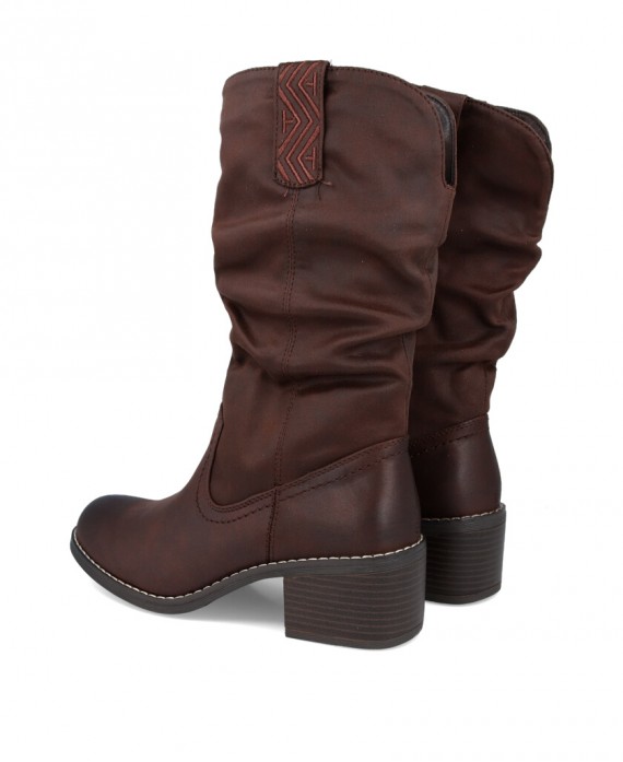 Mustang Persea H 52761 Women's dark brown boots