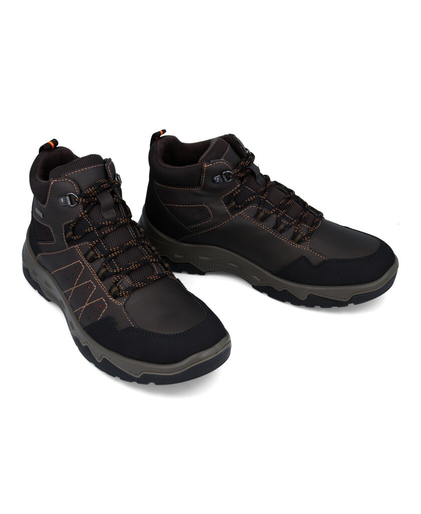 Botas estilo trekking marrones Imac 452108