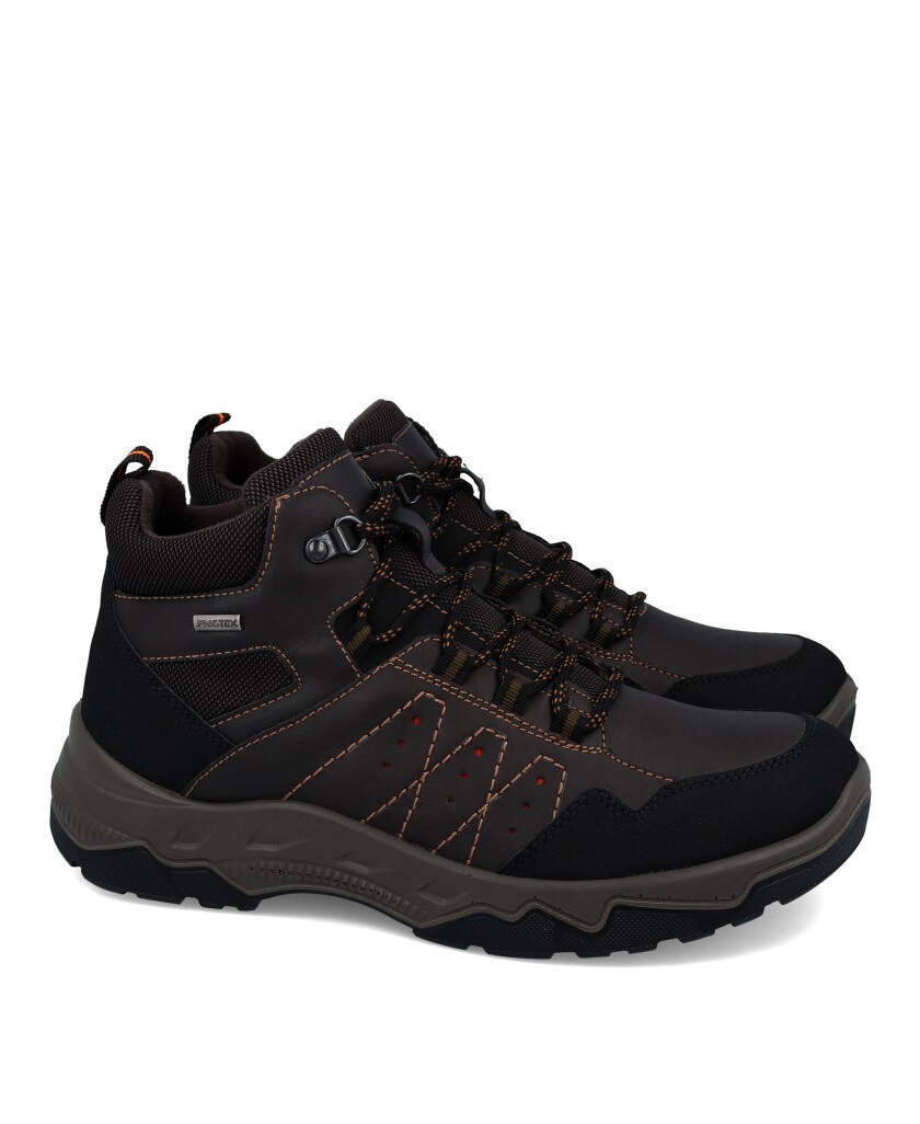 Botas estilo trekking marrones Imac 452108