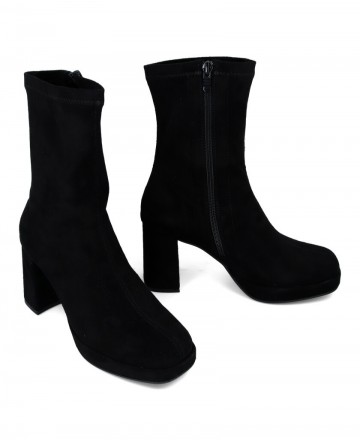 Botines de vestir negros D'Angela DZS25140