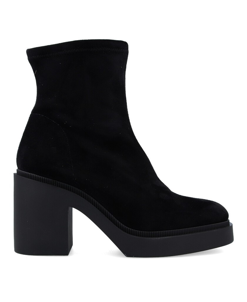 Miss Elastic 77515 Elastic lycra ankle boots for women