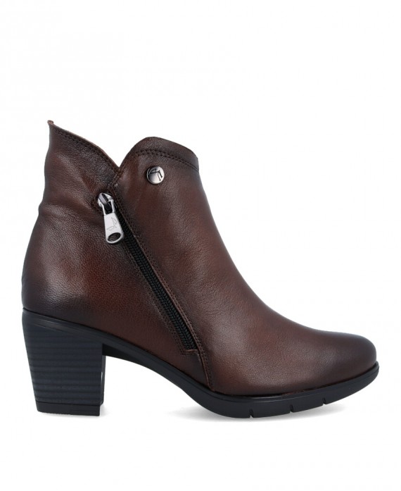 Paula Urban Pull 14-1315 Casual brown ankle boot