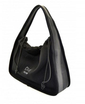 Bolso tipo hobo negro para mujer DMR Touch Koper