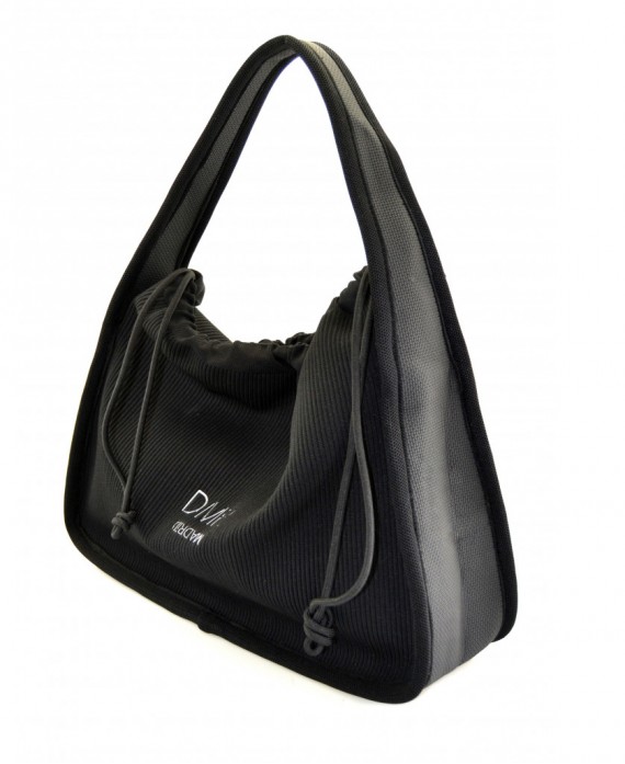 DMR Touch Koper Women's black casual hobo bag