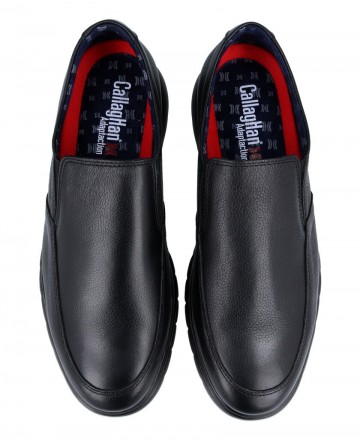 Callaghan 548608.1 Men's Black Casual Loafers