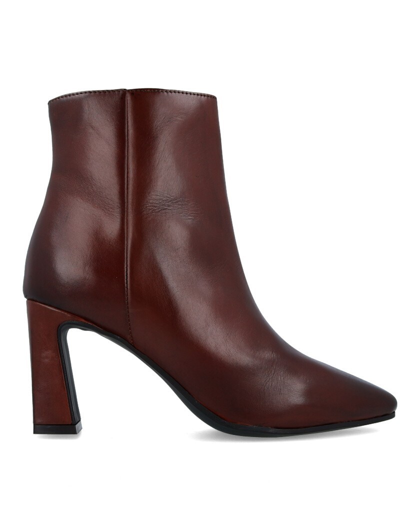 Brown ankle boots for women Riva Di Mare 52111