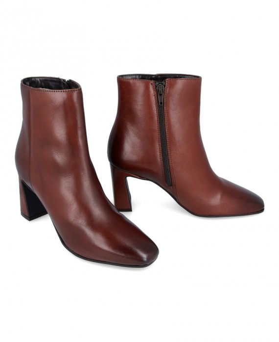 Brown ankle boots for women Riva Di Mare 52111
