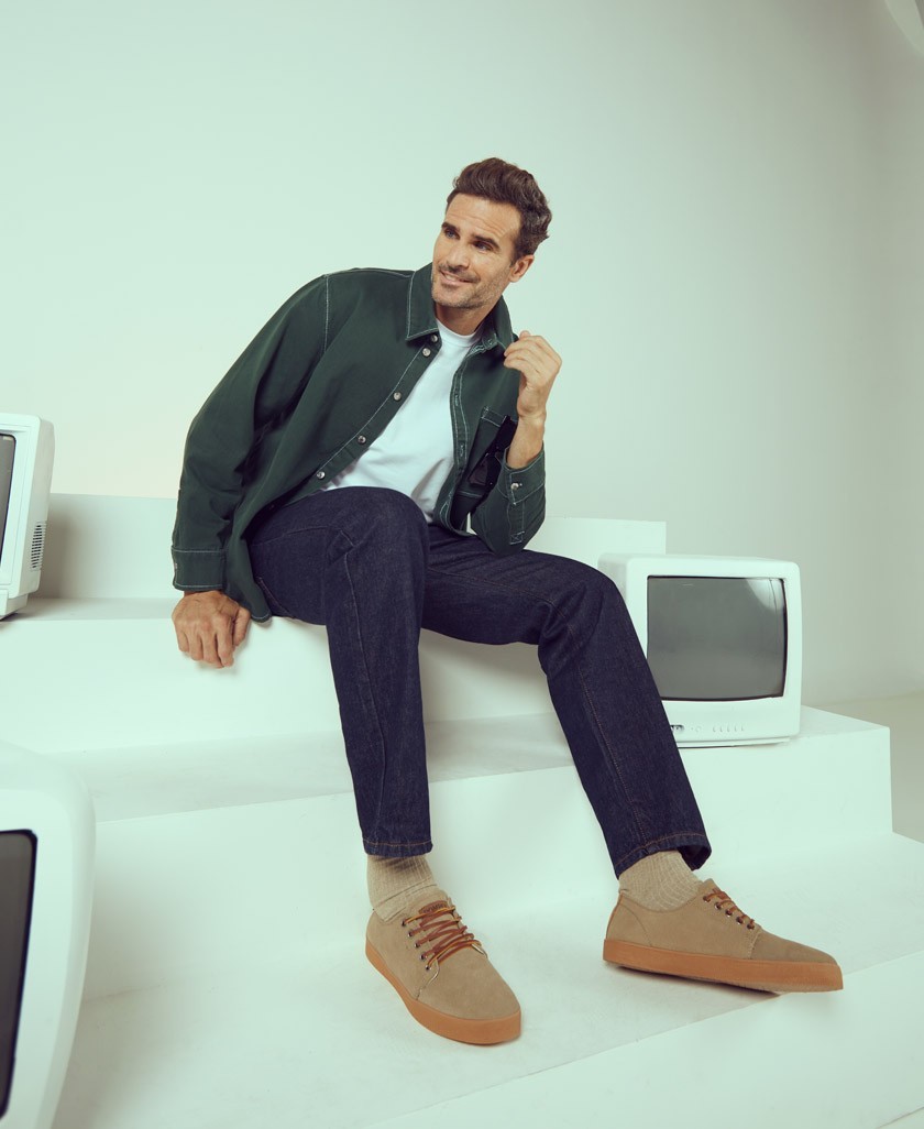 Pompeii Higby Canvas Caramel Taupe Sneakers