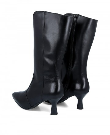 Catchalot 781 black heeled boots