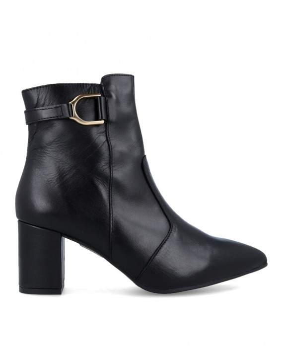 Black heeled ankle boot Catchalot 778