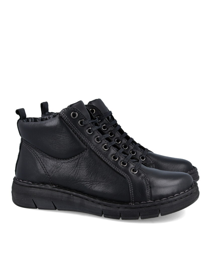 h2bBotin cordones negro Walk and Fly Shibuya 918 003 b h2 pstrongBotin de cordones negro Walk and Fly Shibuya 918 003 strong p