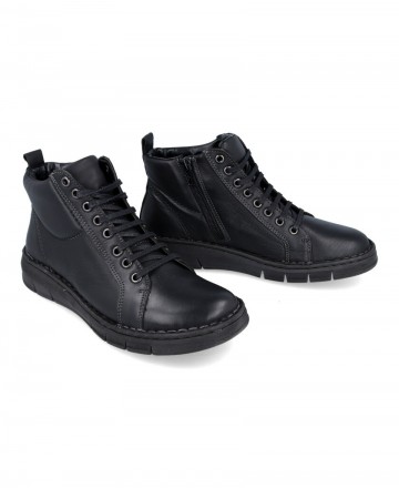 h2bBotin cordones negro Walk and Fly Shibuya 918 003 b h2 pstrongBotin de cordones negro Walk and Fly Shibuya 918 003 strong p