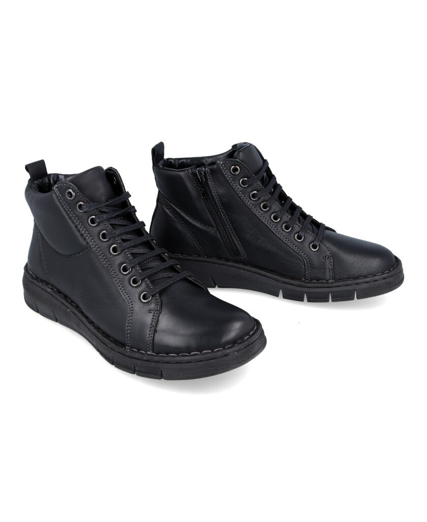 h2bBotin cordones negro Walk and Fly Shibuya 918 003 b h2 pstrongBotin de cordones negro Walk and Fly Shibuya 918 003 strong p