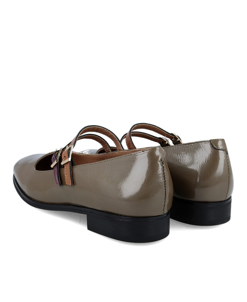 Andares 117272 Green patent leather Mary Janes