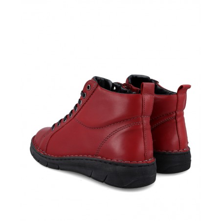 h2bBotin rojo plano mujer Walk and Fly Eume 918 003 b h2 pstrongBotin rojo plano para mujer Walk and Fly Eume 918 003 strong Ca