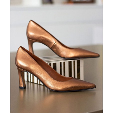 Angel Alarcon Febe 23548 Bronze stiletto shoe