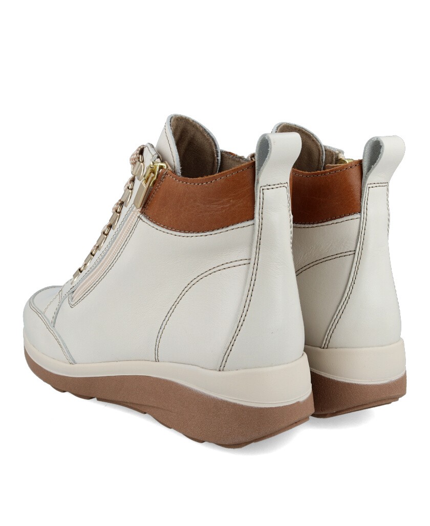 Andares 959605 Women's wedge lace-up ankle boots