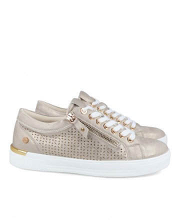 Metallic sneakers for women Xti 142490