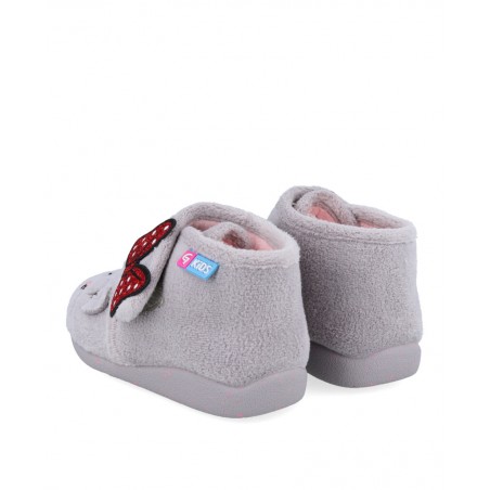 gray house slippers for girls