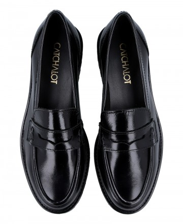 Schoolboy style loafers