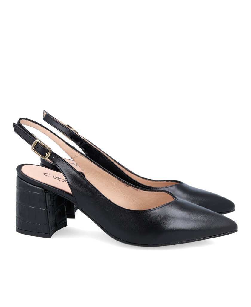 Zapato de tacón destalonado Patricia Miller 5532