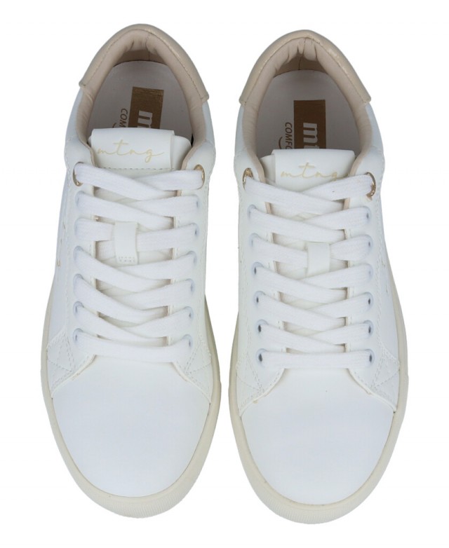 Zapatilla de color blanco para mujer Zapatilla de color blanco para mujer