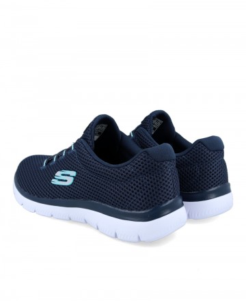 Sneaker with cushioned insole for women