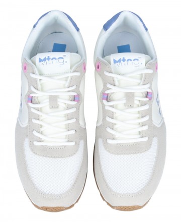 Sneaker en color blanco para mujer