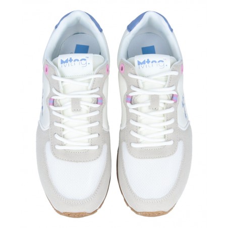 Sneaker en color blanco para mujer