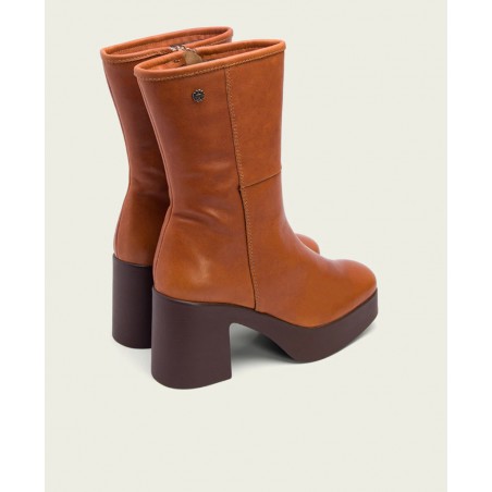 Women's tan ankle boots