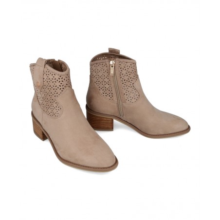 Women's suede ankle boots