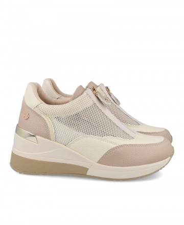 Xti 142648 sporty style wedge sneakers